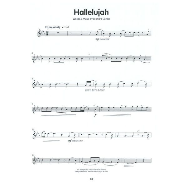 Wise Publications Playalong 50/50 - Alto Sax