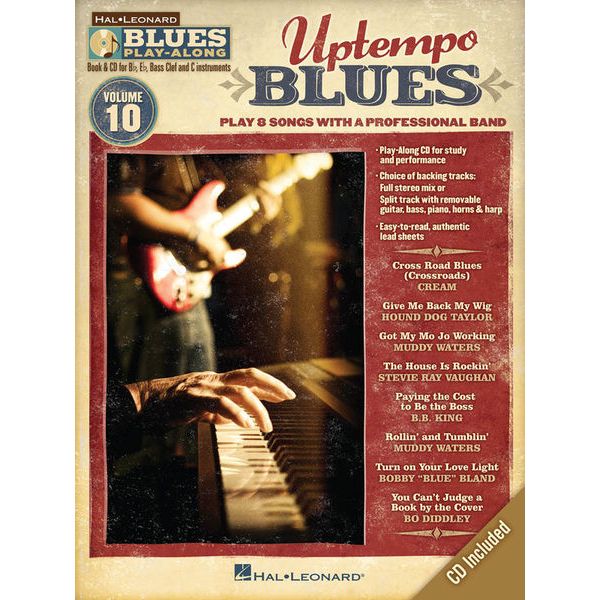 Hal Leonard Blues Play-Along Uptempo Blues