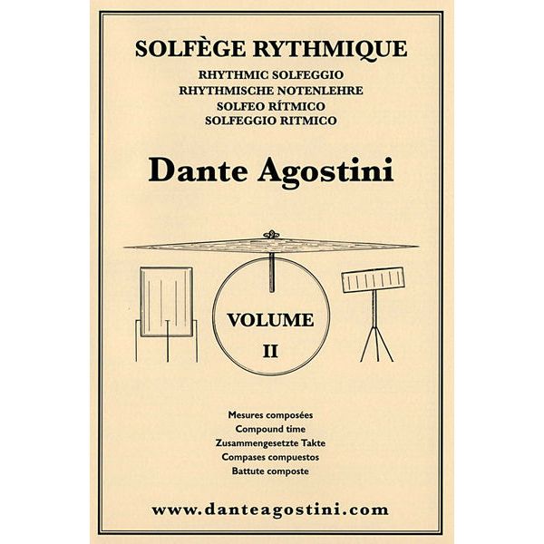 Dante Agostini Solfège Rhythmique 2