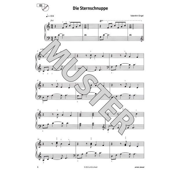 Artist Ahead Musikverlag Klavieralbum für Amélie