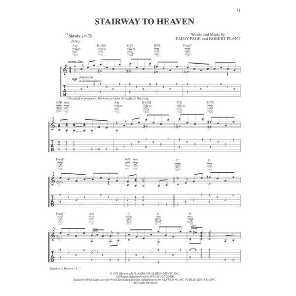 Alfred Music Publishing Guitar Play-Along Led Zeppelin