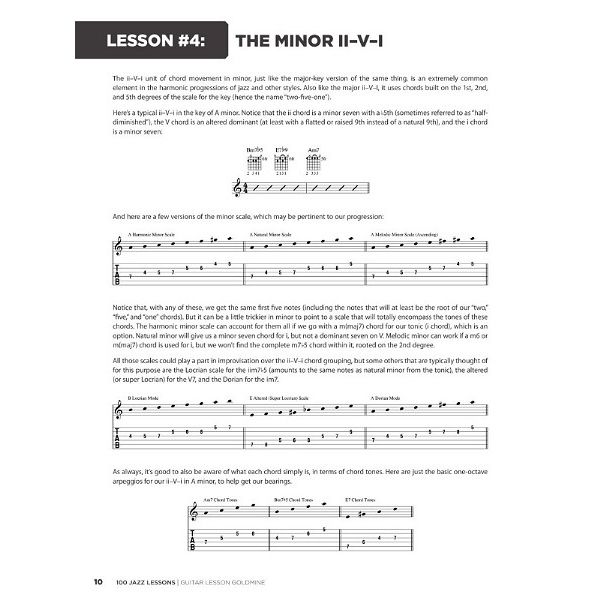 Hal Leonard Goldmine: 100 Jazz Lessons