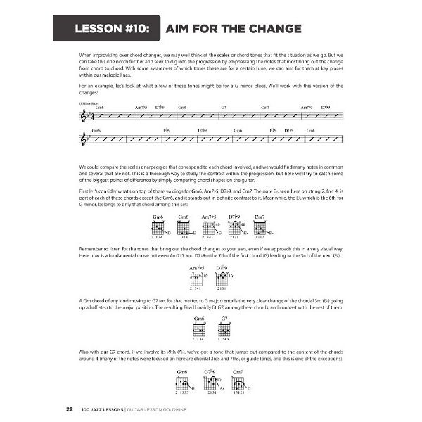 Hal Leonard Goldmine: 100 Jazz Lessons