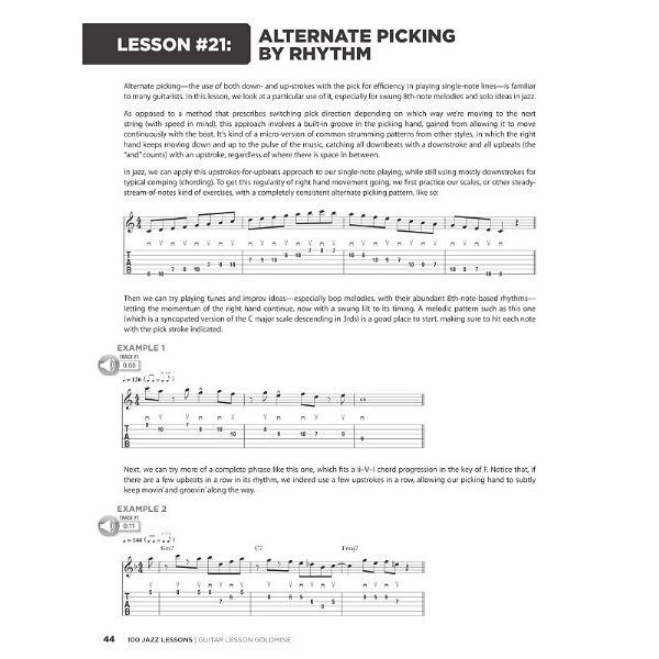 Hal Leonard Goldmine: 100 Jazz Lessons