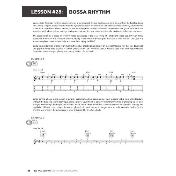 Hal Leonard Goldmine: 100 Jazz Lessons