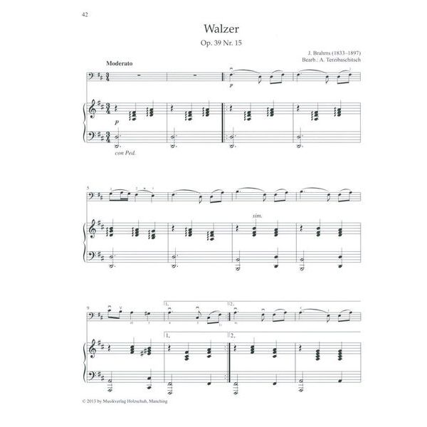 Holzschuh Verlag Wunschmelodien Cello/Piano