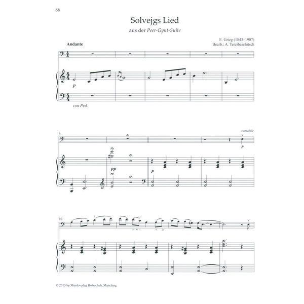 Holzschuh Verlag Wunschmelodien Cello/Piano