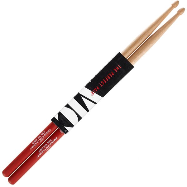 Baguettes De Batterie Vic Firth American Classic X5BT Terra - En Hickory Américain - Pour Rock Et Métal
