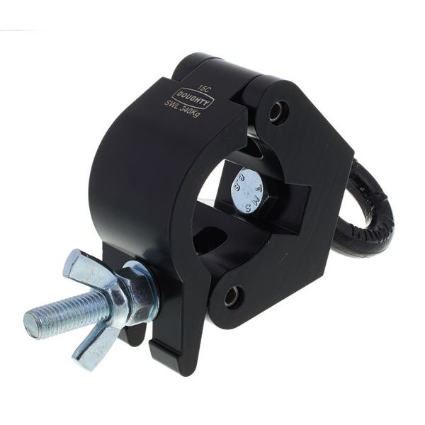 Doughty T57206 Clamp with Ring Black