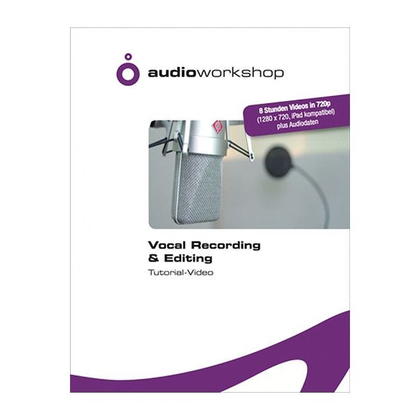 Audio Workshop Vocal Recording Tutorial DVD