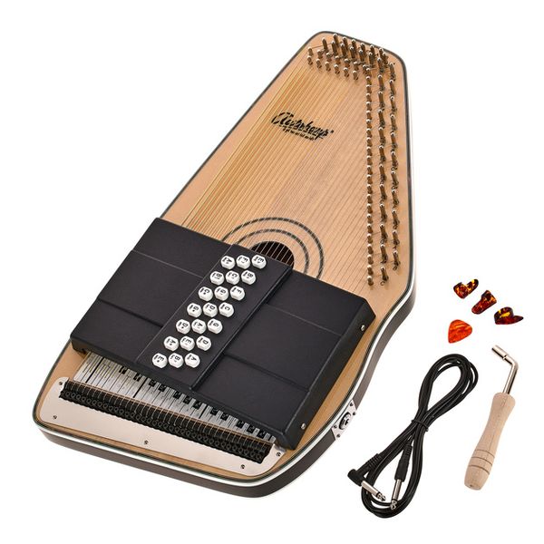 Oscar Schmidt OS120CNE Autoharp Adirondack