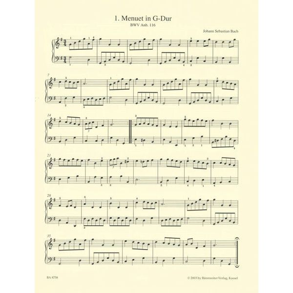 Bärenreiter Easy Classics for Piano