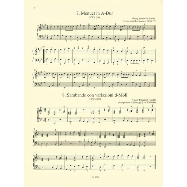 Bärenreiter Easy Classics for Piano