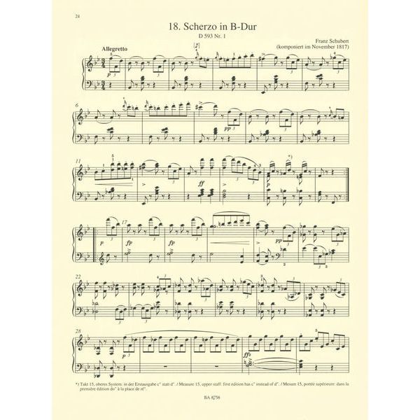 Bärenreiter Easy Classics for Piano