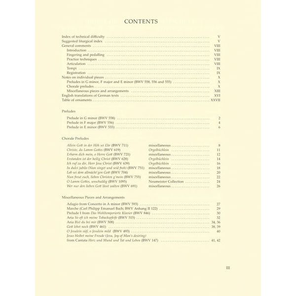 Bärenreiter An Easy Bach Organ Album