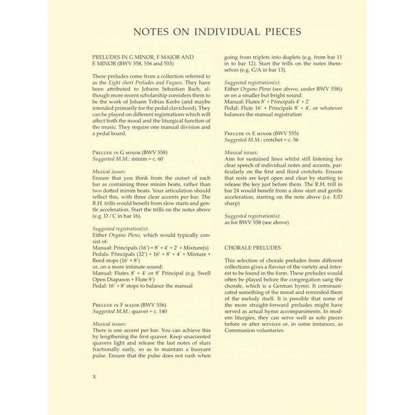 Bärenreiter An Easy Bach Organ Album