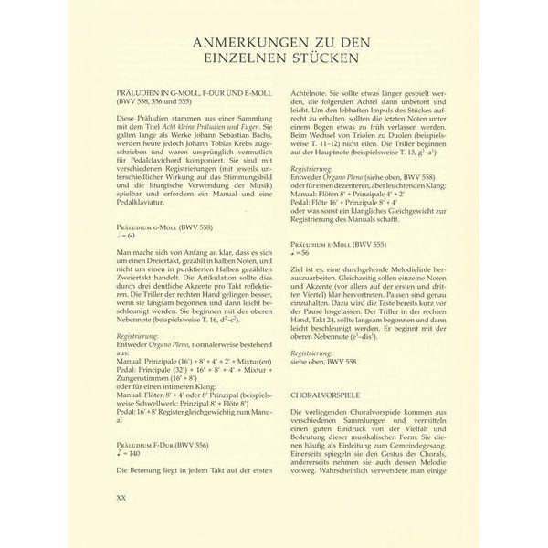 Bärenreiter An Easy Bach Organ Album