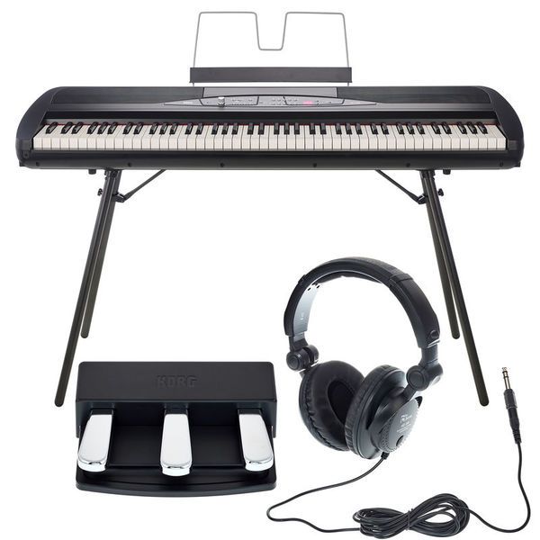 Teclado Stage Piano Digital Korg Sp-280 88 + Soporte