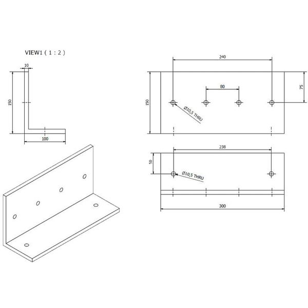 Global Truss Wallmount MKII F33/F34