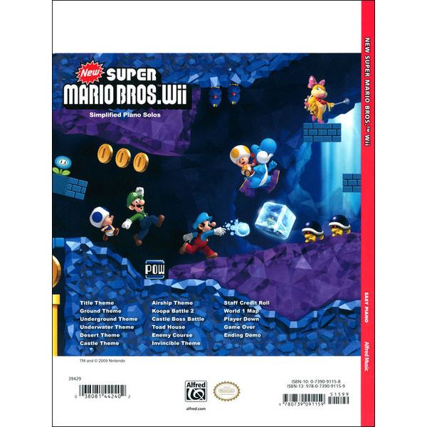 Alfred Music Publishing New Super Mario Bros Wii