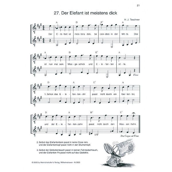 Heinrichshofen Verlag Fridolins Liederkarussell