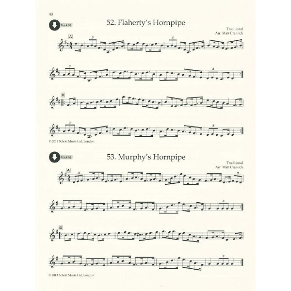 Schott Irish Fiddle Tunes