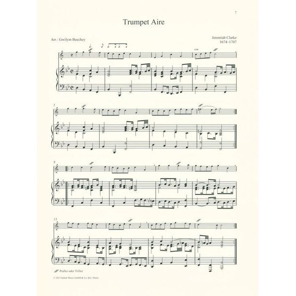 Schott Classical Highlights Trumpet