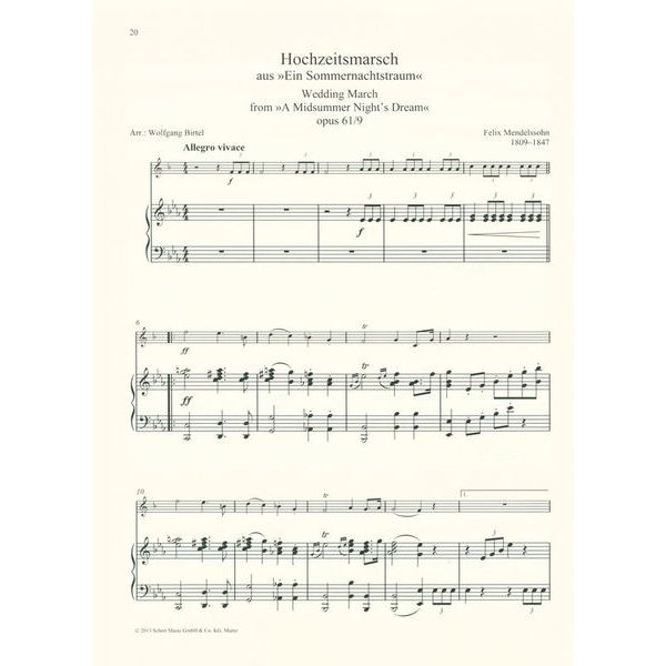 Schott Classical Highlights Trumpet