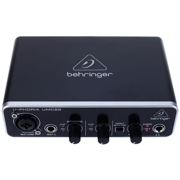 Behringer U-Phoria UMC22 Interface Audio USB