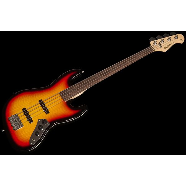 Harley Benton JB-40FL 3-Tone Sunburst