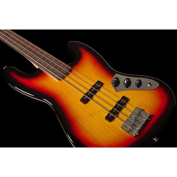 Harley Benton JB-40FL 3-Tone Sunburst