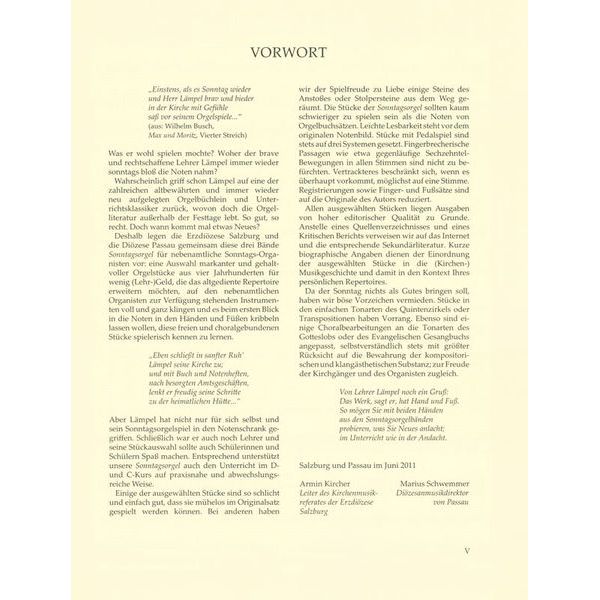 Bärenreiter Sonntagsorgel 1