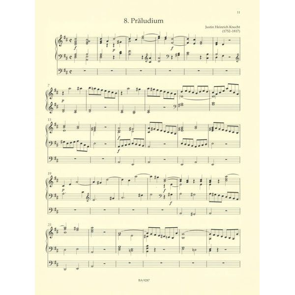 Bärenreiter Sonntagsorgel 1