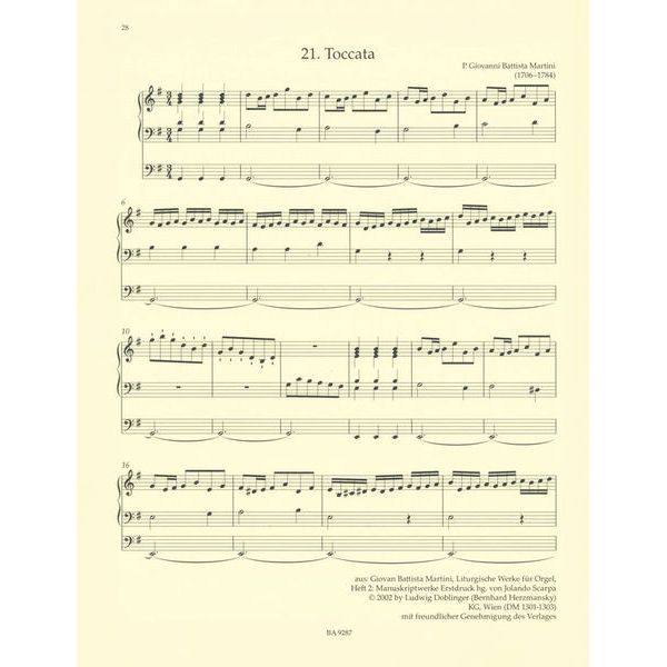 Bärenreiter Sonntagsorgel 1