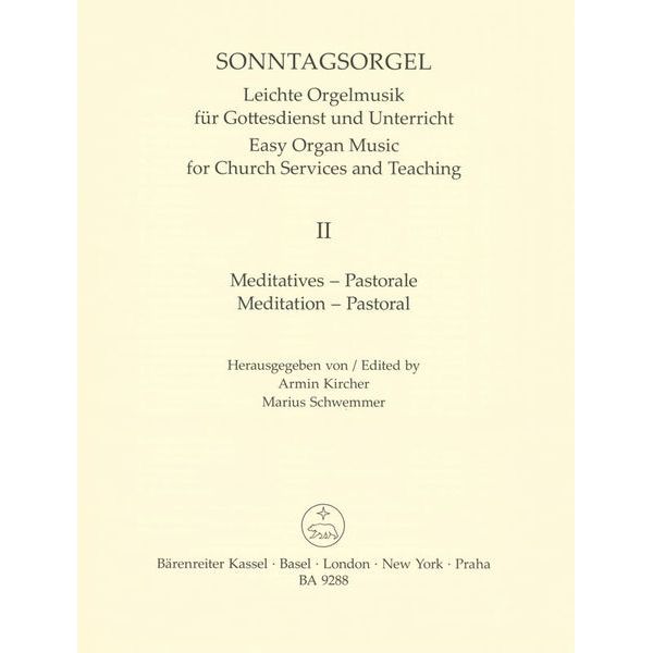 Bärenreiter Sonntagsorgel 2