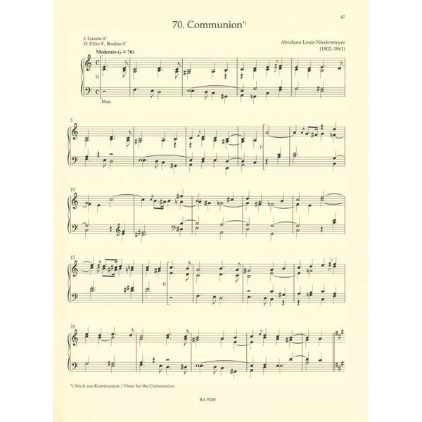 Bärenreiter Sonntagsorgel 2