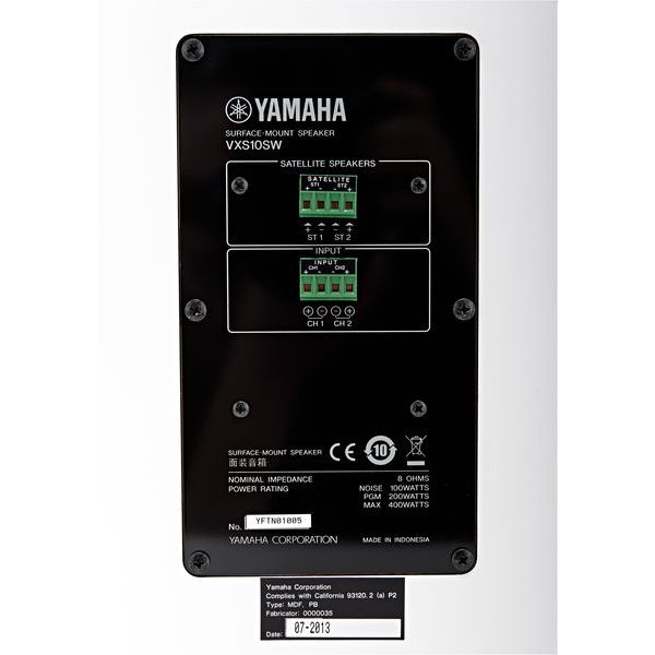 Yamaha VXS10S W