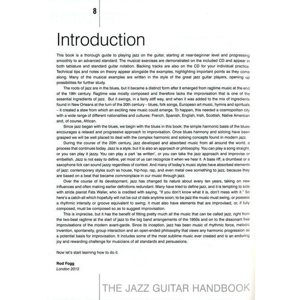 Backbeat Books The Jazz Guitar Handbook