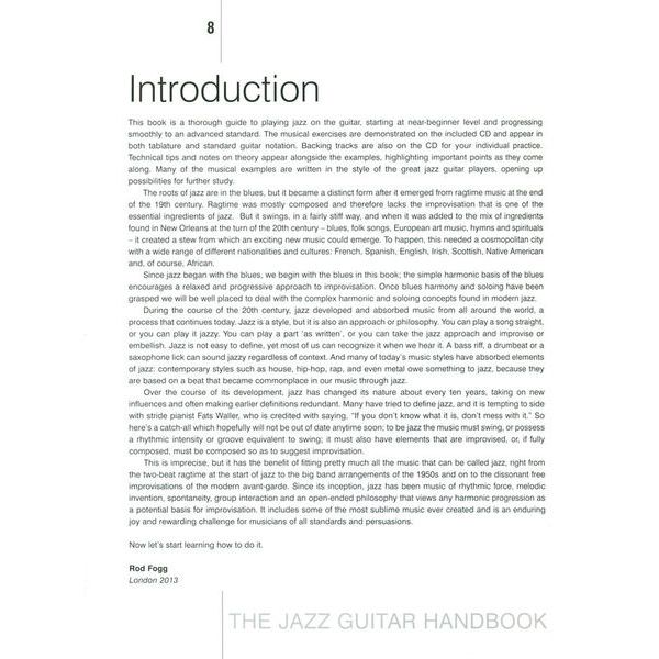 Backbeat Books The Jazz Guitar Handbook