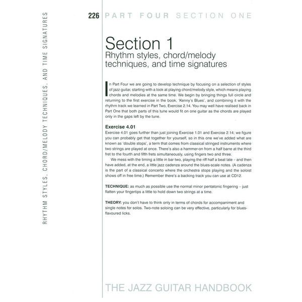 Backbeat Books The Jazz Guitar Handbook