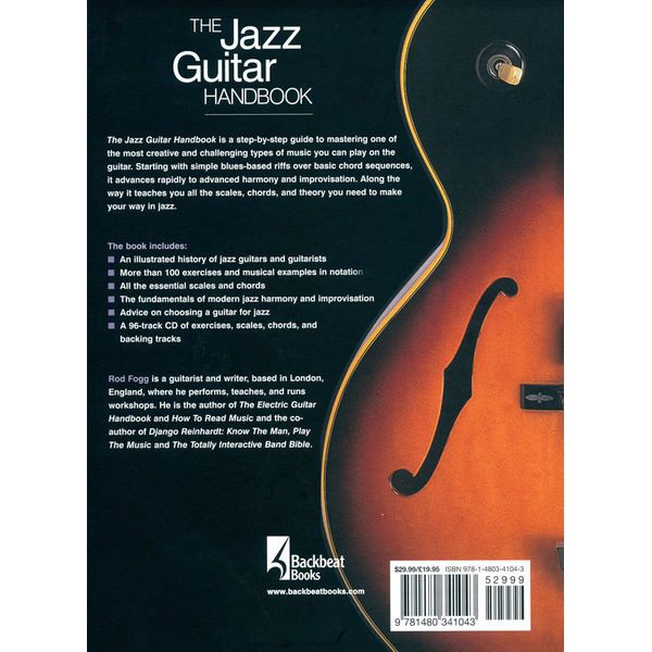 Backbeat Books The Jazz Guitar Handbook