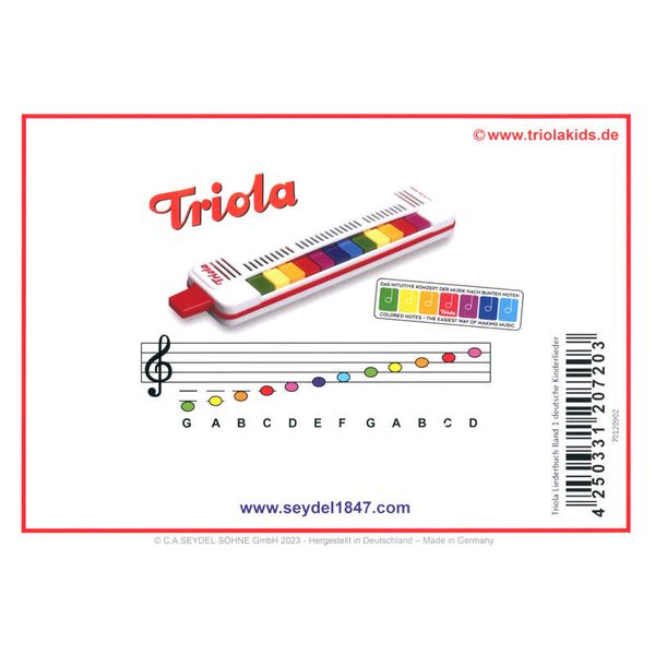 C.A. Seydel Söhne Triola Songs 1