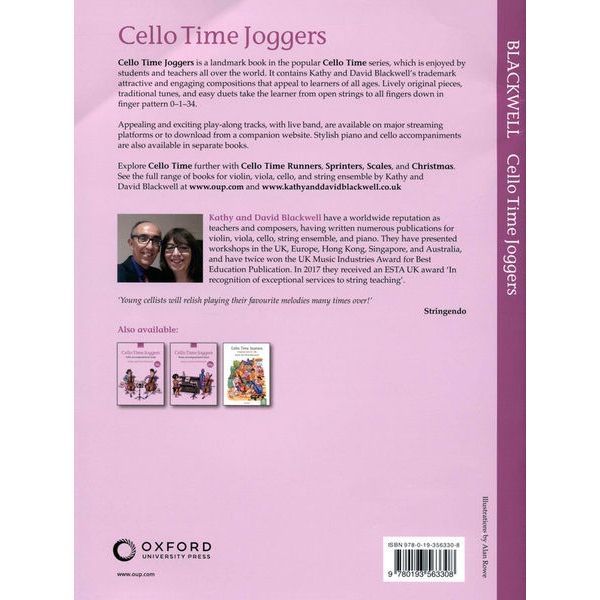 Oxford University Press Cello Time Joggers