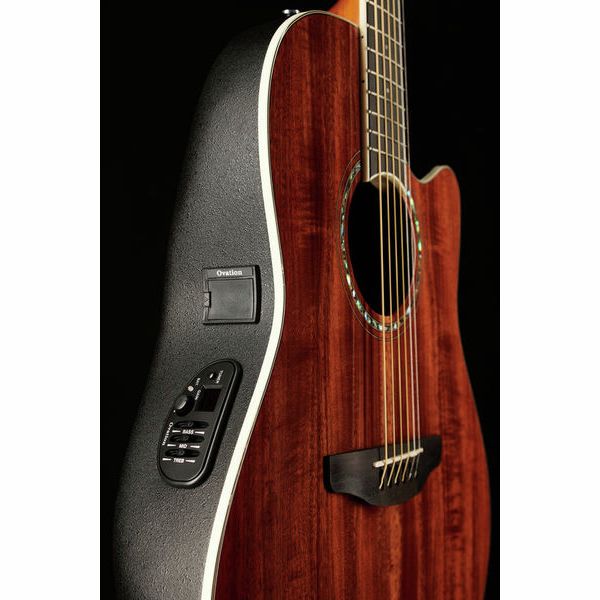 guitare électro acoustique Ovation Celebrity gauchère CS Standard Mid  Cutaway CS24L-4-G