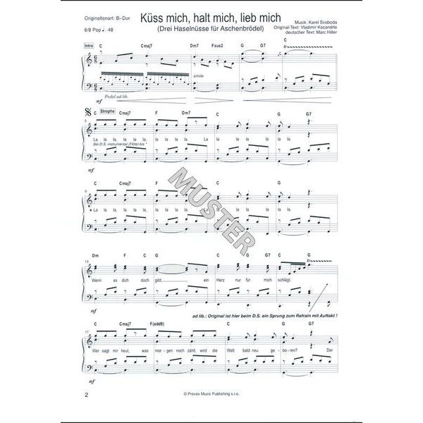 Musikverlag Geiger Küss Mich Halt Mich Lieb Mich