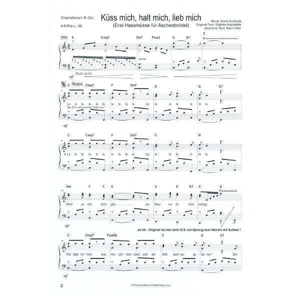 Musikverlag Geiger Küss Mich Halt Mich Lieb Mich