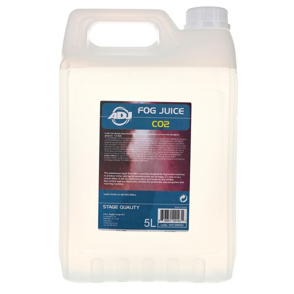 ADJ Fog Juice CO2 - 5 Liter