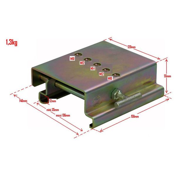 Showgear TentClamp Black
