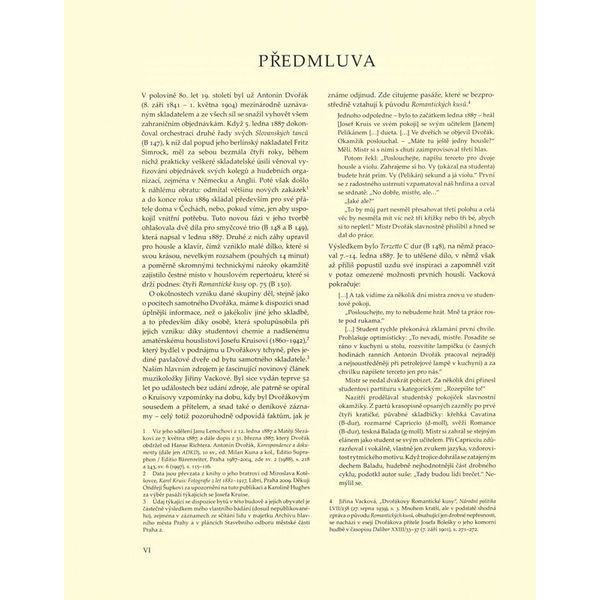 Bärenreiter Dvorak Romantische Stücke