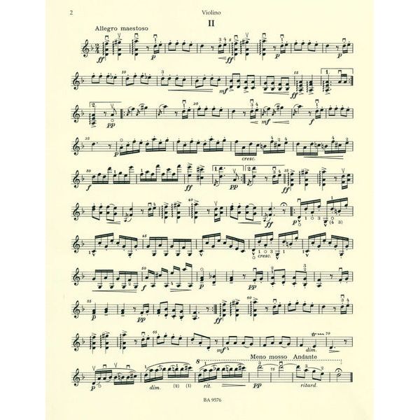 Bärenreiter Dvorak Romantische Stücke
